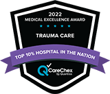 Top 10% in Nation for Trauma Care Excellence
