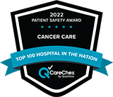 Top 10% in Nation for Cancer Care Patient Safety