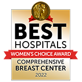 Women’s Choice Awards-- America’s Best Hospitals for Cancer Care, America’s Best Breast Centers 
