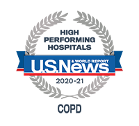 U.S. News and World Report-- High performing in COPD Care 